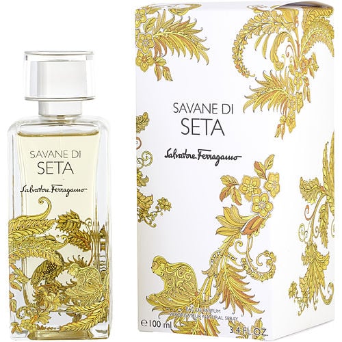 SALVATORE FERRAGAMO SAVANE DI SETA